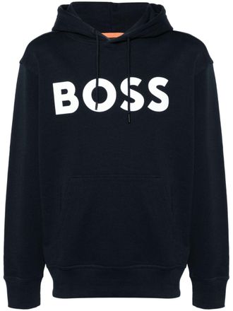 BOSS Felpa con cappuccio - Blu