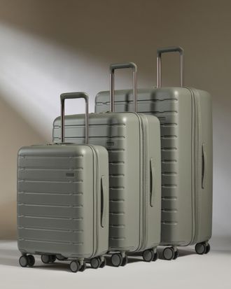 Antler Suitcase Set In Field Green - Stamford 2.0
