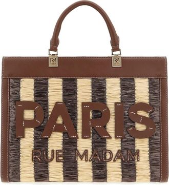 Rue Madam Tangeri Tote - Dames - Handtassen - Veelkleurig - ONE Size - Katoen - Tassen