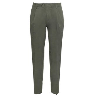 Dockers Mens Smart Classic Pants - Dark Green Cotton - Size 30W/32L