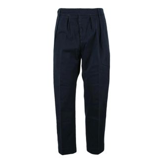 Dondup Heren, Broeken, Blauw, Maat: W32 Katoen