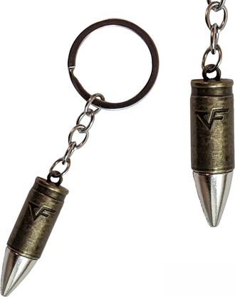 Generic Replica Metal Gun Bullet Keychain Ammo Keyring Pendant Gift Military Army Shell Cartridge