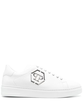 Philipp Plein Sneakers in pelle - Bianco