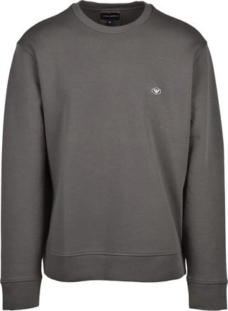 Emporio Armani Felpa Sweatshirt - Heren - Sweatshirts - Groen - 2XL - Katoen - Hoodies & sweatvesten