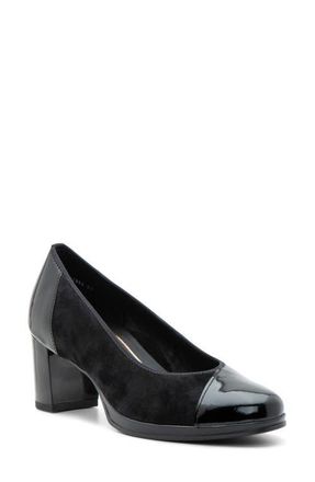 Ara Concord Asymmetric Pump in Black at Nordstrom, Size 10.5