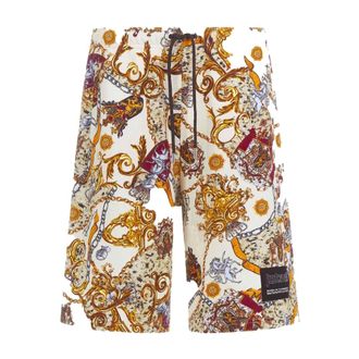 Just Cavalli Long Shorts, male, Multicolor, Size: S Casual Shorts