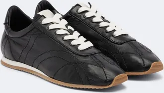 Toteme Flex leather sneakers