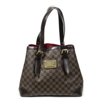 Louis Vuitton Pre-owned Womens Hampstead MM Shoulder Bag - Brown - One Size