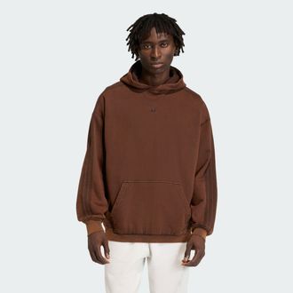 adidas Mens adidas Premium Essentials Retro Washed Hoodie