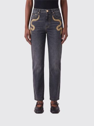 Roberto Cavalli Jeans slim fit Roberto Cavalli in denim con strass