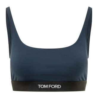 Tom Ford Dames, Ondergoed, Blauw, Maat: XS Modal
