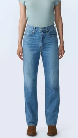 Slvrlake Denim London Straight Leg Jean In Ties That Bind