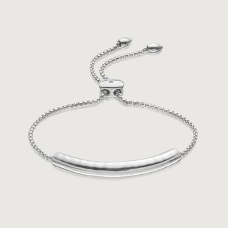 Monica Vinader Esencia Chain Bracelet, Sterling Silver