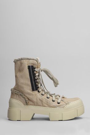 Vic Matié Flat Ankle Boots VIC MATIÉ Woman color White from