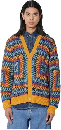 Corridor Nyc Cardigans - Heren - Vesten - Veelkleurig - L - Truien & Vesten