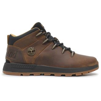 Timberland Sprint Trekker Mid Nubuck Mens Lace Up Boots - Medium Brown - Size:UK 10.5