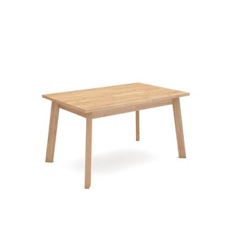 Skraut Home Mesa comedor efecto madera roble 140x90x75cm