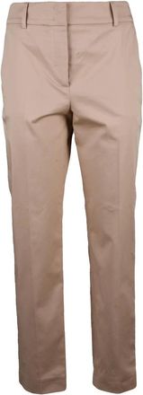 Eleventy Trousers Cotton Lyocell Elastane - Beige