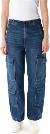 Citizens Of Humanity Straight Jeans - Dames - Loose Fit Jeans - Blauw - W26 - Jeans