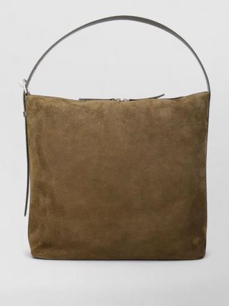 A.P.C. vera maxi suede shoulder bag