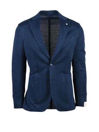 L.B.M. 1911 Blue Linen Cotton Jacket