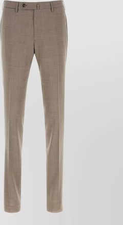 Pantaloni Torino wool straight-leg trousers
