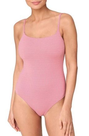 Andie Swim The Jetties One-Piece Swimsuit in Strawberry at Nordstrom, Size X-Large