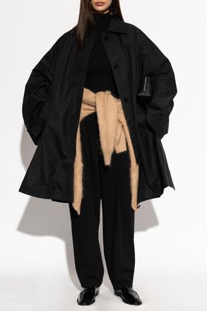 Toteme Oversize Coat With Lining, Womens, Black