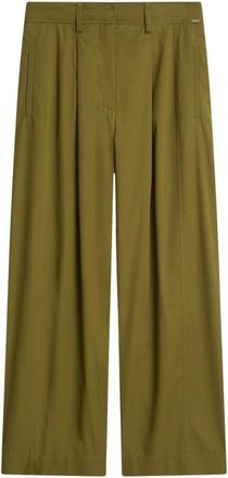 Cinque Wijde broek - Dames - Wijde Broeken - Groen - M - Broeken