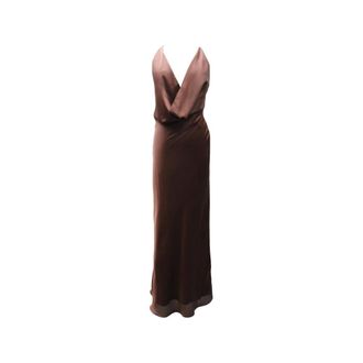 Rotate ROTATE Birger Christensen, Gowns, female, Brown, Size: M Occasion Gown