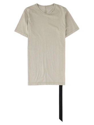 Rick Owens Grey Minimalist Cotton T-Shirt