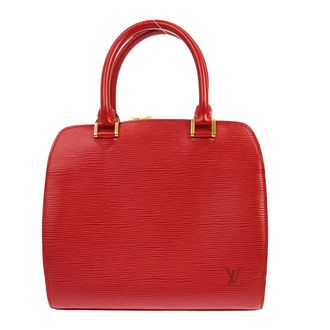 Louis Vuitton Pont Neuf Epi Leather Red Leather Handbag (Pre-Owned)