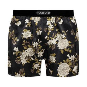 Tom Ford Ondergoed, Heren, Zwart, S, Zijden Lingerie Short