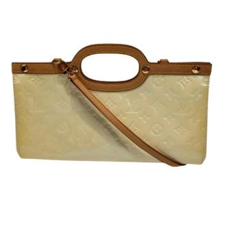 Louis Vuitton Pre-owned Roxbury Drive Monogram Vernis Handbag - Dames - Pre-owned - Beige - Maat: ONE Size