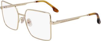 Victoria Beckham Gold Metal Glasses Womens (Frames)