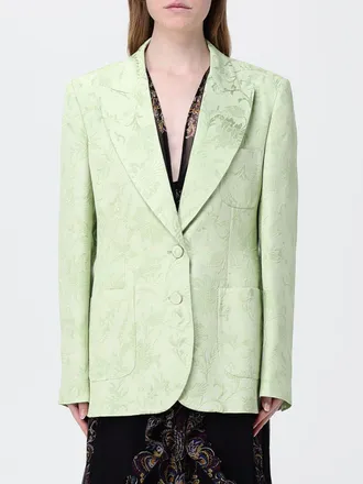 Etro Jacket Woman color Mint