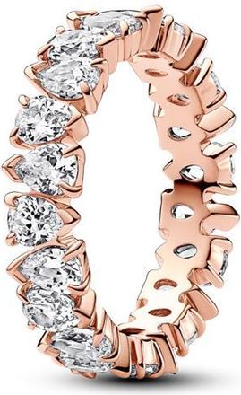 Pandora Alternating Sparkling Band Ring