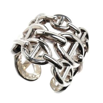 Herm&egrave;s Silver 925 Band Ring (Pre-Owned)