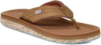 Sanuk Tiderush Flip Flop in Tan at Nordstrom, Size 14