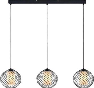 Lindby Cedrice in Nero da Metallo - Lindby