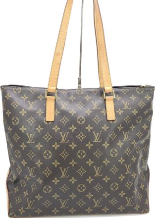 Louis Vuitton Monogram Cabas Mezzo Tote Womens Handbag (Pre-Owned)