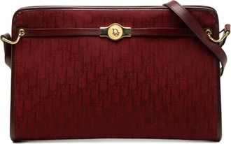 Dior 20th Century Diorissimo Trotter Canvas shoulder bag - Rood