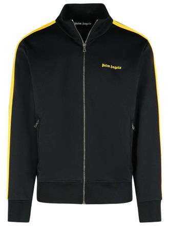 Palm Angels Track Black Polyester Sweatshirt