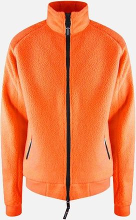 Aquascutum Mens Aquascutum Active One Colour Sherpa Rust Orange Sherpa Jacket - Size: Regular/36