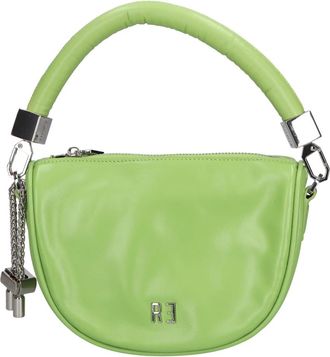 Rebelle Leren tas - Dames - Handtassen - Groen - ONE Size - Leer - Tassen