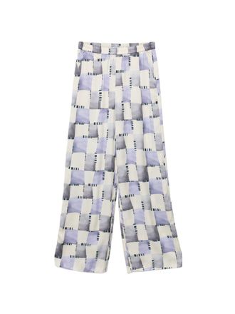 Emporio Armani Womens Satin Trousers
