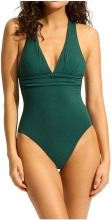 Seafolly Collective Cross Back One Piece Badeanzug f&uuml;r Damen | bunt