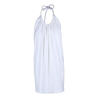 Sportmax Arizona Short Dress - Dames - Tops zonder mouwen - Wit - XS - Polyester - Tops