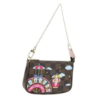 Louis Vuitton Pre-owned Vintage Mini Bag - Dames - Pre-owned - Bruin - Maat: ONE Size