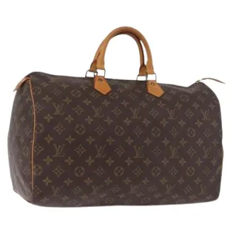 Louis Vuitton Pre-owned Handbags, female, Brown, Size: ONE SIZE Pre-owned Speedy 40 Hand Bag